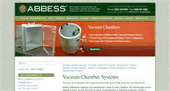 Desktop Screenshot of abbess.com